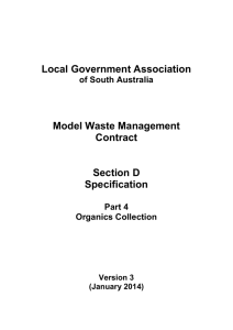 Part 4 - Organics Collection - Local Government Association of