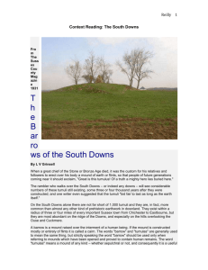 Virginia Woolf South Downs Barrows 5-12
