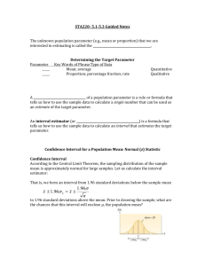 5.1-5.3 Guided Notes - Pendleton County Schools