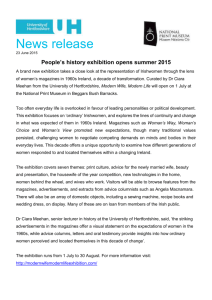 People`s history exhibition opens summer 2015