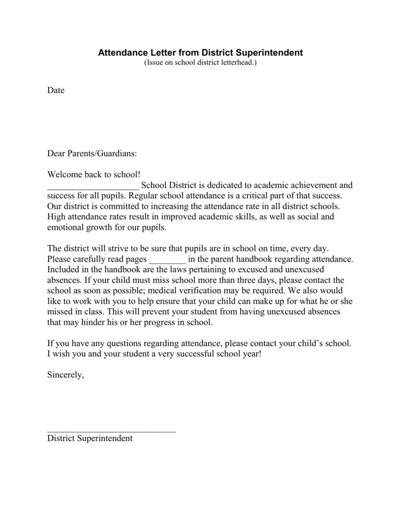 cover letter for school attendance officer