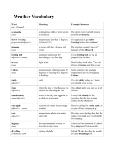 Weather Vocabulary ( 28KB)