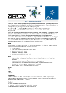 Automatic Transmission Power Flow Optimizer (Vicura)