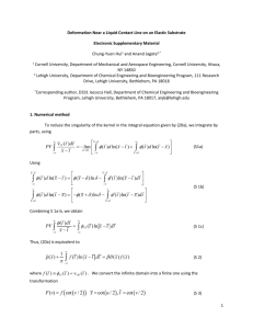 Deformation Near a Liquid Contact Line on an Elastic Substrate