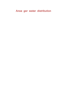 Anse ger water distribution - Sagicor Visionaries Challenge