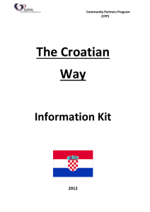 The Croatian Way
