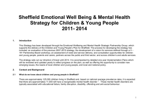 Emotional Wellbeing and Mental Health Strategy