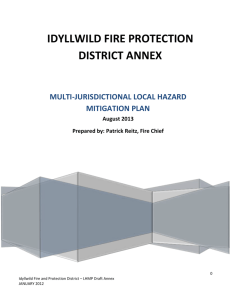 multi-jurisdictional local hazard mitigation plan