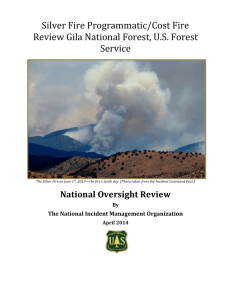 Silver Fire - USDA Forest Service