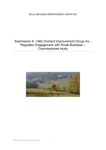 Hills Orchard Improvement Group Inc