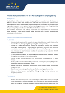 PP Employability - Preparatory Document