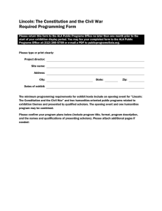 Required Programming Form