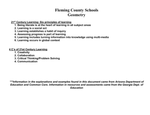 Geometry - Fleming County Schools