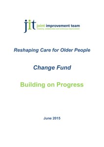 Change Fund Report June 2015