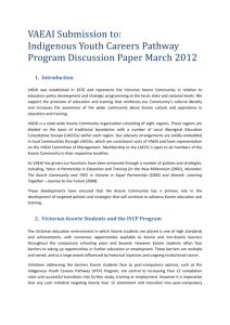 Indigenous Youth Careers Pathway Program Discussion Paper