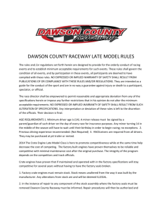 grand national late model rules