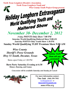 North Texas Longhorn Breeders Association,