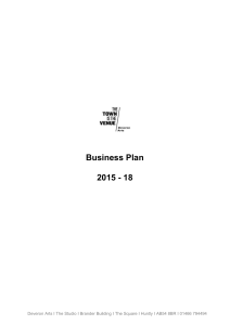 Business Plan 2015-18