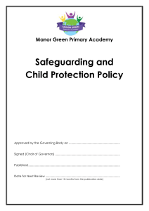 Safeguarding and child protection policy MG September 2015