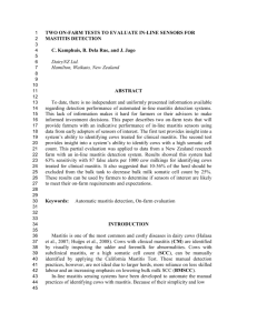 TWO ON-FARM TESTS TO EVALUATE IN