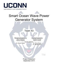 Smart Ocean Wave Power Generator System