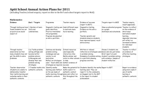 2011 Annual Action Plan Targets 2011 (1)