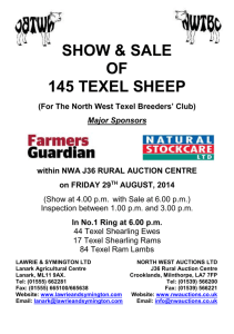 For The North West Texel Breeders` Club