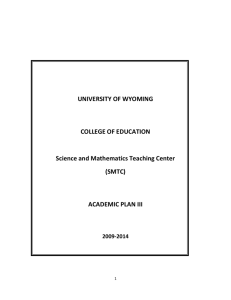 SMTC - University of Wyoming