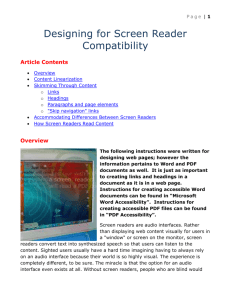 Designing-for-Screen-Reader