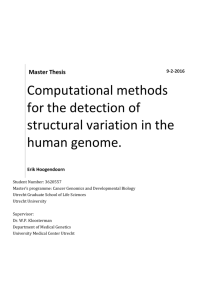 Computational methods for the detection of structural variation in the