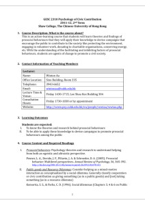 Course Outline Template - The Chinese University of Hong Kong