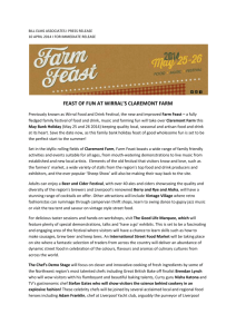 Farm Feast Overview Press Release