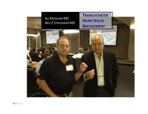 Transcatheter Heart Valve Replacement - Hall