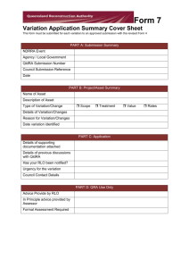 Form 7 - Variation Application Cover Sheet