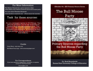 The Bull Moose Party - College of Education