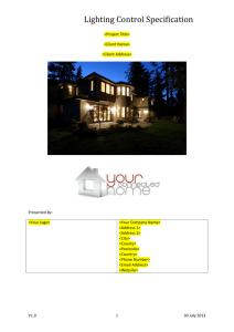 Please click here to Your Connected Home Lighting