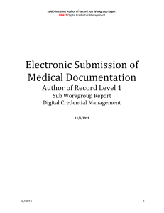 Digital Credentials White Paper draft