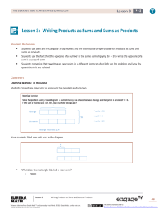 Lesson 3 - EngageNY