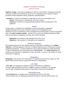 APES Review Worksheet #1