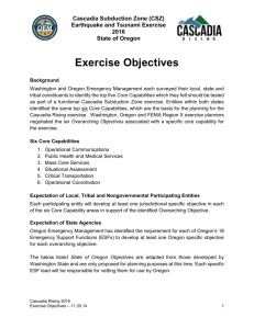 CRFE-OR Exercise Objectives-11 20 14