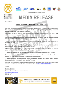 Media Release - Bruce Highway Commitment Will Save Lives
