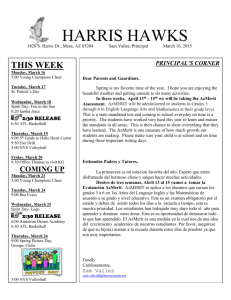 HARRIS HAWKS - Gilbert Public Schools