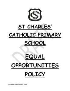 Equal Opportunities Policy St C