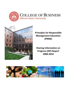 View Report - Principles for Responsible Management Education