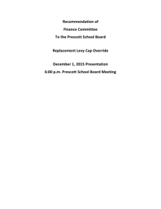 Finance Committee - School District of Prescott