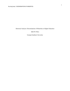 EDLD 7432- Historical Analysis Paper