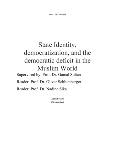 Chapter 2: State Identity and Cohesion