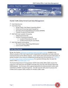 Safety Office Crash Data Management - WWW2