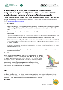 septoria nodorum blotch disease complex of wheat in Western
