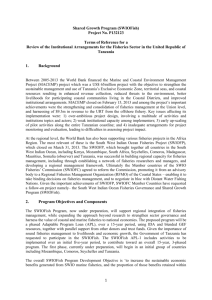 Institutional Arrangements for the Fisheries Sector